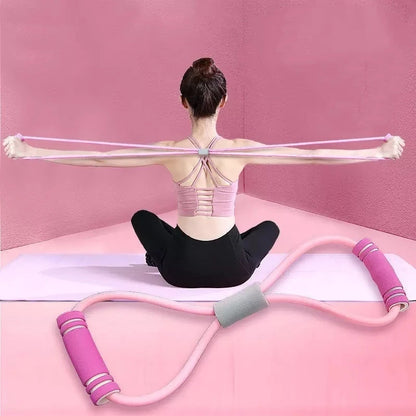 Foam Resistance Bands for Home Yoga and Fitness Training