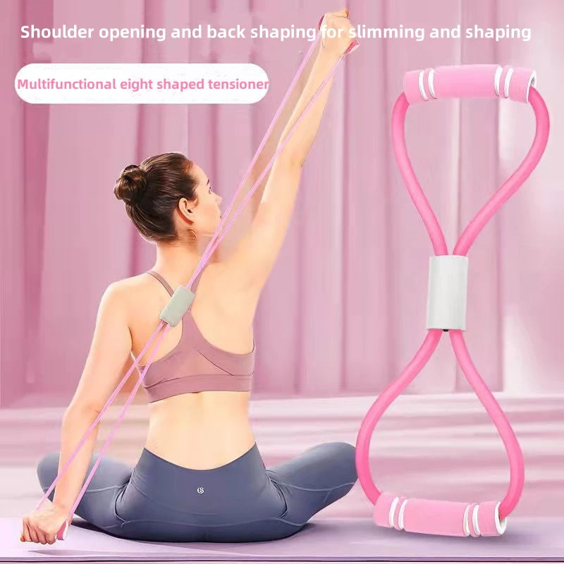 Foam Resistance Bands for Home Yoga and Fitness Training