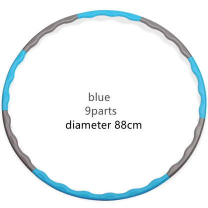 Detachable Yoga Pilates Hoop for Waist Exercise and Slimming