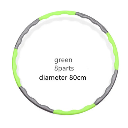 Detachable Yoga Pilates Hoop for Waist Exercise and Slimming