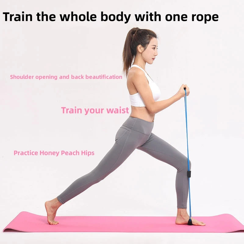 Foam Resistance Bands for Home Yoga and Fitness Training