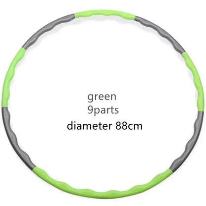 Detachable Yoga Pilates Hoop for Waist Exercise and Slimming