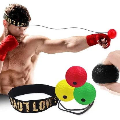 Head-mounted Punching Ball for Home Fitness