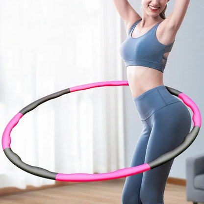 Detachable Yoga Pilates Hoop for Waist Exercise and Slimming