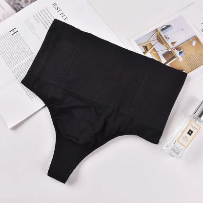 High Waist Tummy Control Thong Shaper for Women Slimming