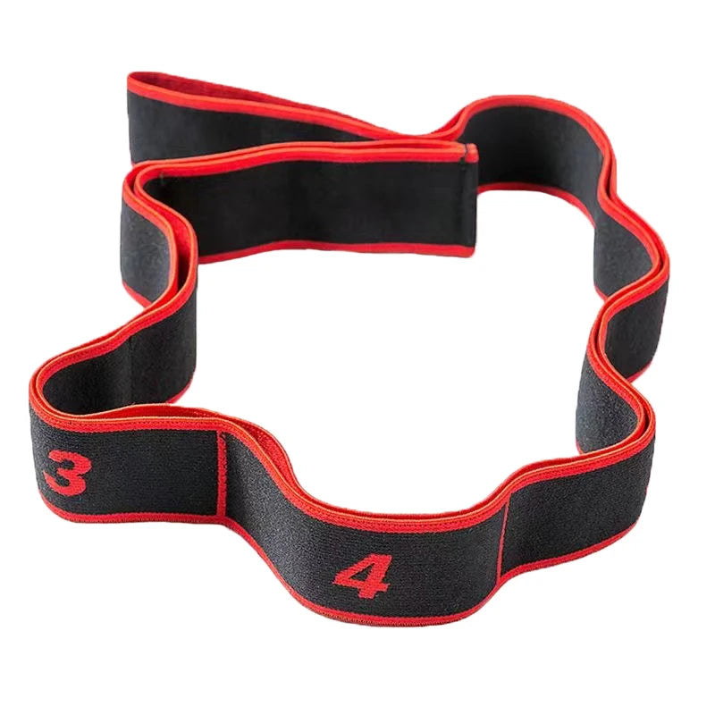 8-Section Dance Yoga Stretching Belt for Home Fitness