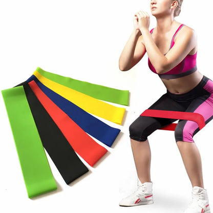 5pcs Yoga Tension Elastic Resistance Belt