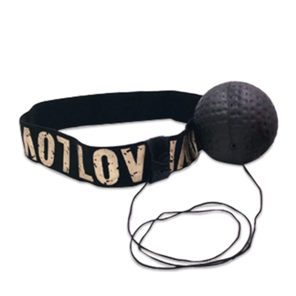 Head-mounted Punching Ball for Home Fitness