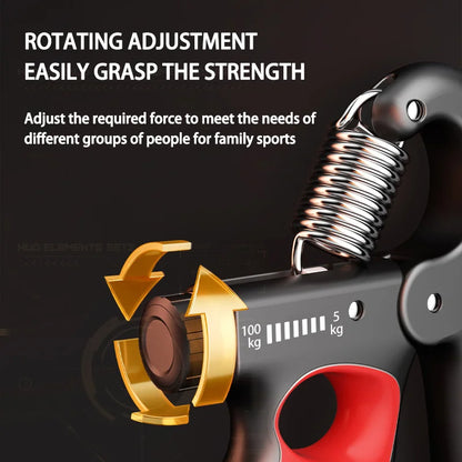 Adjustable Grip Strengthener for Hand and Wrist Muscle Recovery