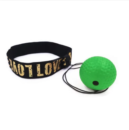 Head-mounted Punching Ball for Home Fitness